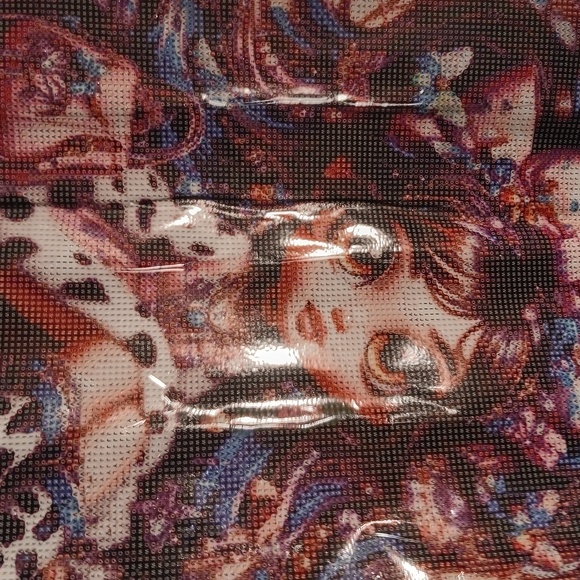 Colorful Girl Diamond Painting Kit 40x40 - Picture 3 of 5